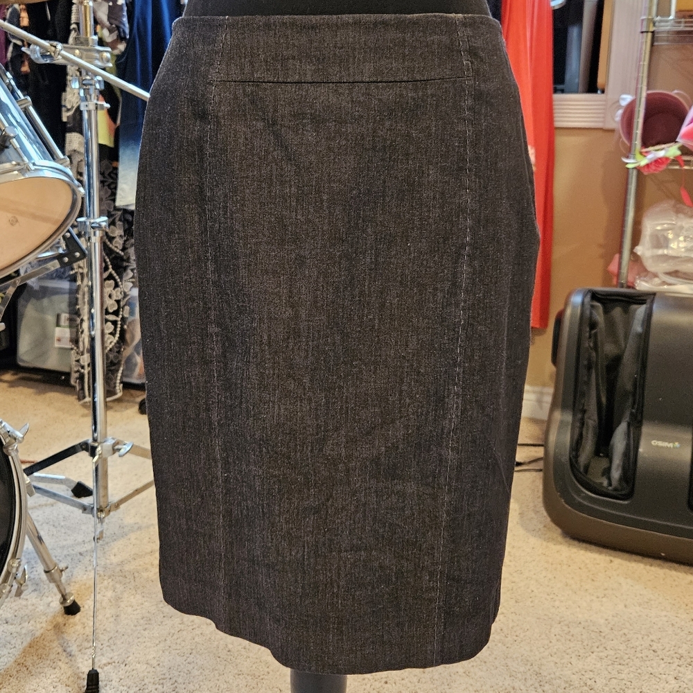 Ann Taylor Loft Gray Pencil Skirt Size 8P